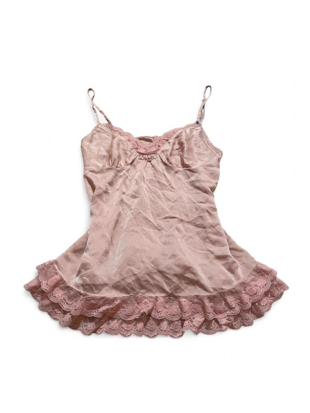 y2k/90s Victoria's Secret lingerie tank top